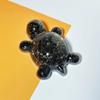 Cute Candy Color Turtle Dolls Flash Flowing Sand Turtle Small Ornament Cartoon Turtle Toy  Car Keys