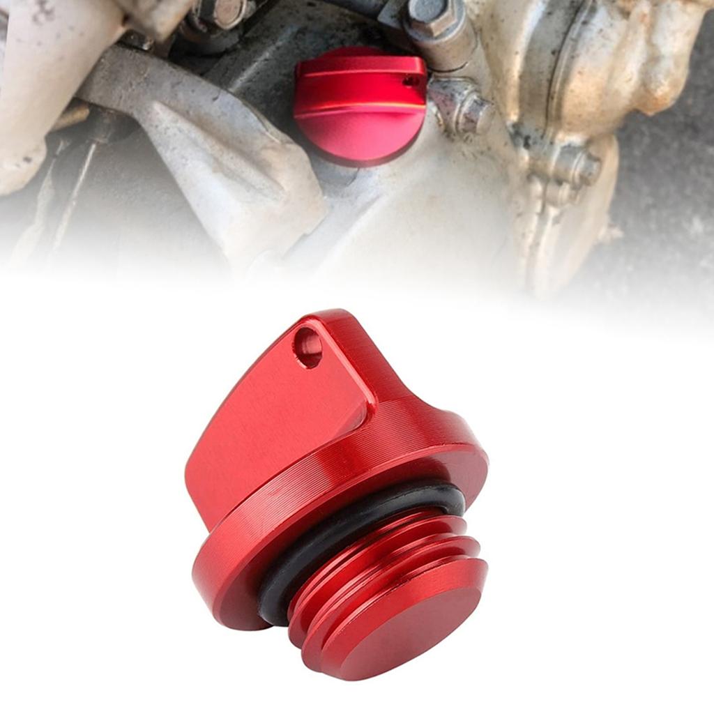 Oil Filler Cap Plug CNC Aluminum Racing Engine Replacement for Honda CBR 250RR 600RR 1000RR CR CRF 1