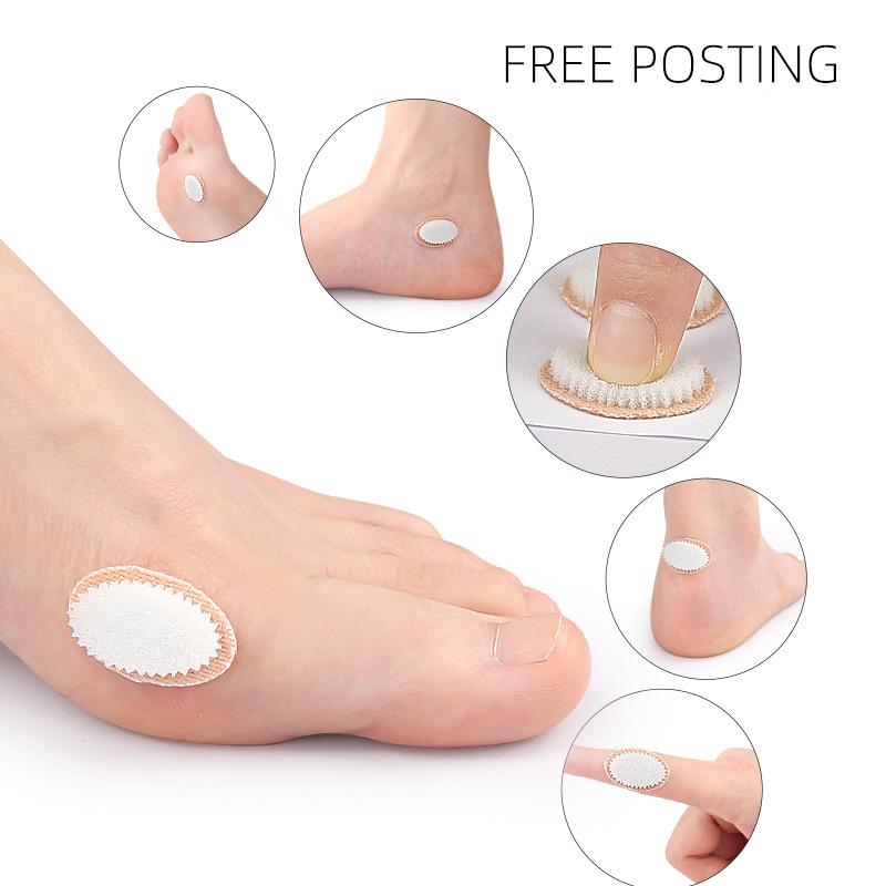 9Pcs Oval Foam Chicken Eye Patch Foot Calluses Anti Abrasion Blister Stickers High Heels Anti Wear Patch Foot Care one size