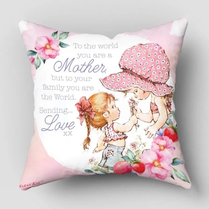 Kissenbezüge Sarah Kay Cartoon Kissenbezüge Dekokissen für Sofa Autodekoration Kissenbezug WJY12.25