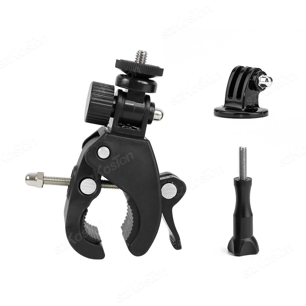 For GoPro 13 12 11 10 9 8 Motorcycle Bicycle Holder Handlebar Mount Bracket For Insta360 X5 X4 DJI OSMO Action 5 Pro Accessories