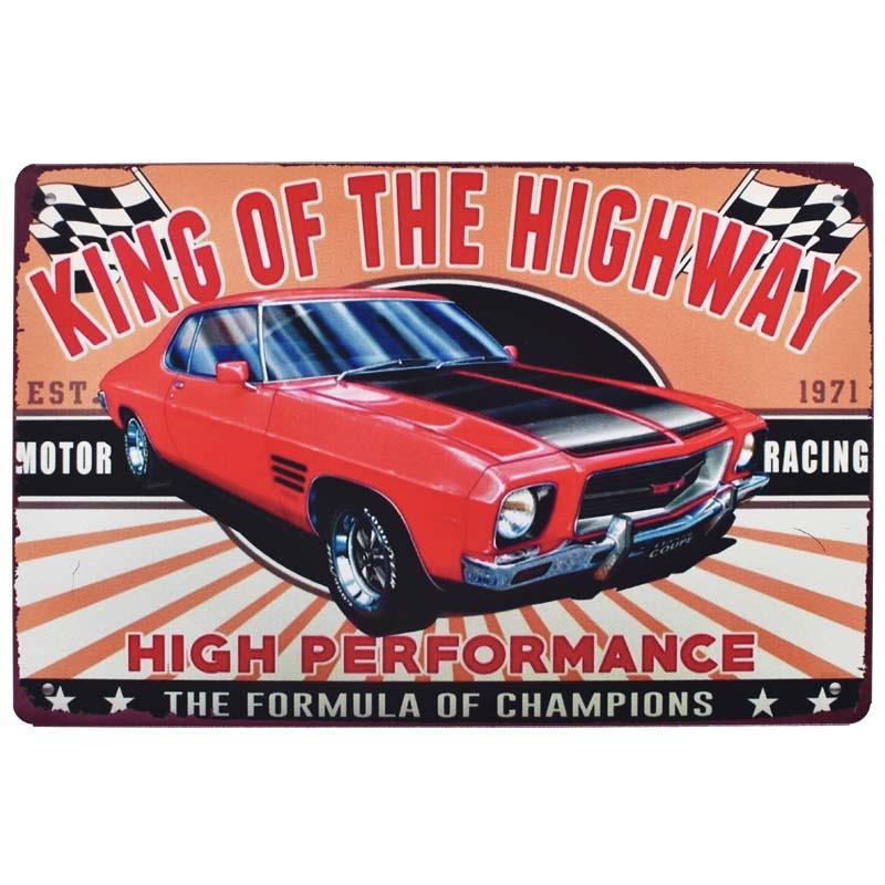 Klassisches Retro Metallschild Poster Plakette Für Bars Und Kneipen Mit Zeitlosem Reiz