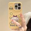 Zhitai Cartoon Silicone Case for iPhone 15 Pro Max, 14/13 Pro Max, and Apple 16