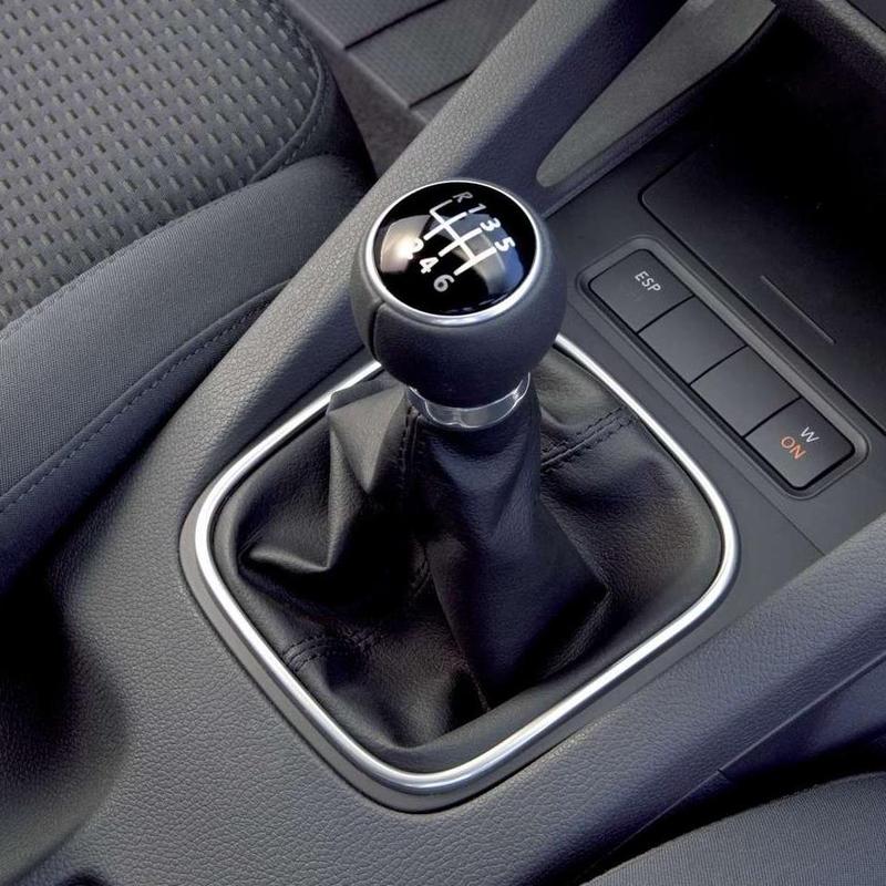 For VW EOS 2009 2010 2011 2012 2013 Car-Stying 6 Speed Car Stick Gear Shift Knob With Leather Boot