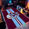 Tappeto con logo Trabzonspor per Soggiorno, Camera da Letto, Decorazione Divano Casa, Tappetino Antiscivolo per Giochi Bambini
