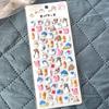 1Pcs Cute Adorable Animal Eva Bubble Stickers Diy Laptop Scrapbook Phone Case Diary Decoration Decals Gifts