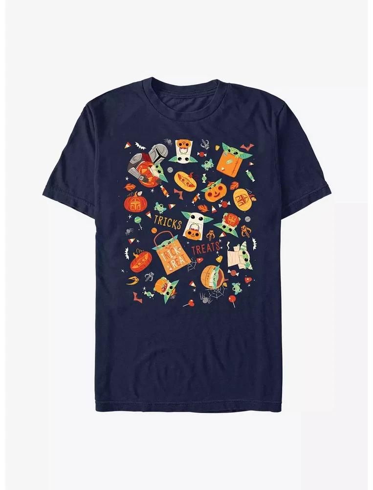 Star Wars The Unisexdalorian Candy Hunter TShirt Unsiex Navy S