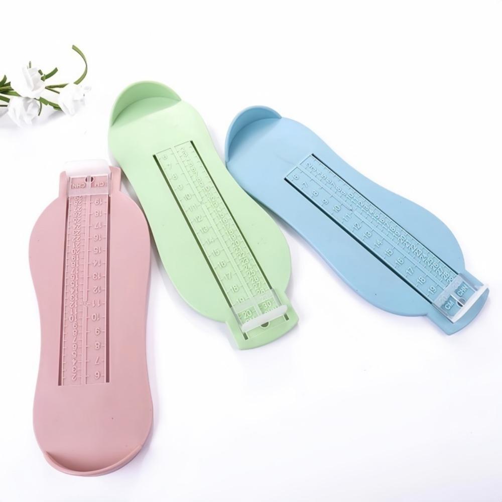 Household Children's Foot Measuring Device Plastic Standard Infant Foot Length Purchase Shoe Size Measurement Adjustable Tool