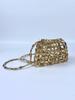 Retro Hand-Woven Sequin Beaded Shoulder Bag - Versatile Acrylic Phone Bag