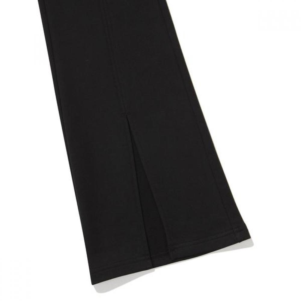 Woman Bootcut Pants Wrinkle  Black 