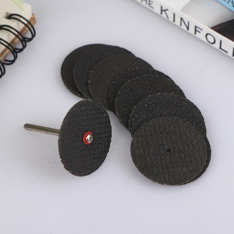 11/21/25/54 Pcs Abrasive Cutting Disc 32Mm With Mandrels Grinding Wheels For Dremel Metal Cutting Rotary Tool Saw Blade