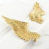 Solid Brass Angel Wings Wardrobe Handles | Gold Plated Matte Finish | Nordic Style Cabinet Knobs | High-Grade Creative Hardware