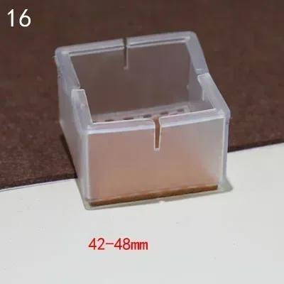 Multi-size Chair Leg Caps Rubber Feet Protector Pads Non-slip Silent Table Cover Furniture Leveling Feet home Decor 4/8/12/16pcs