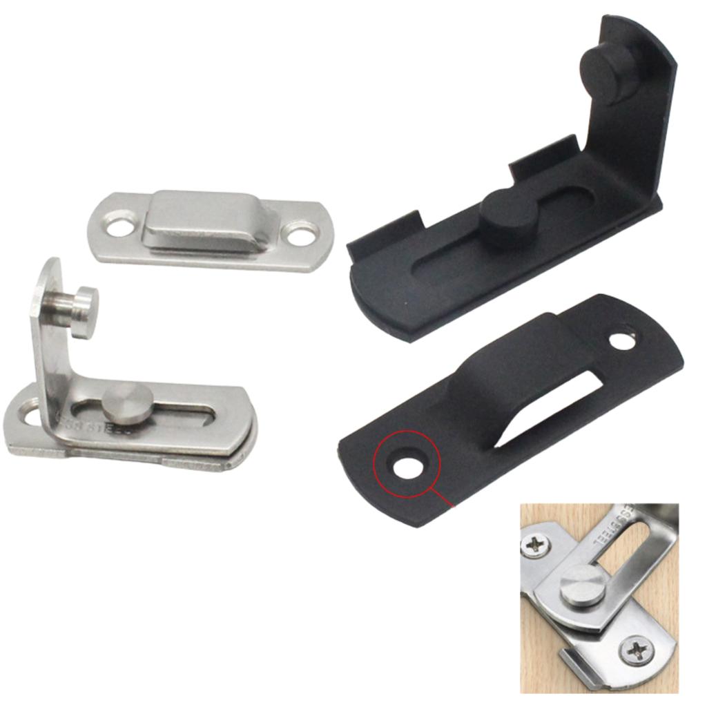 Zámek s úhlem 90 stupňů, Nerezový dveřní zámek a západka s úhlem 90 stupňů