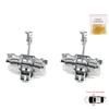 BDP698-1 2 Pieces Front Left AND Right Door Catch Hinge Brake Stop Check Strap Limiter for Renault Megane MK1 4/5 Door 1996-2003 7700828427