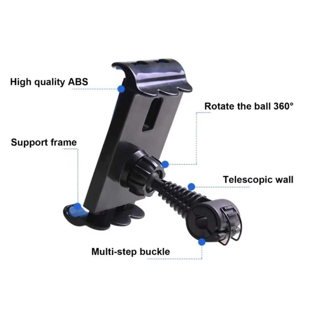 360 Rotation Car Headrest Mount Adjustable Tablet Stand Holder Mobile Phone Mount  Computer Stand