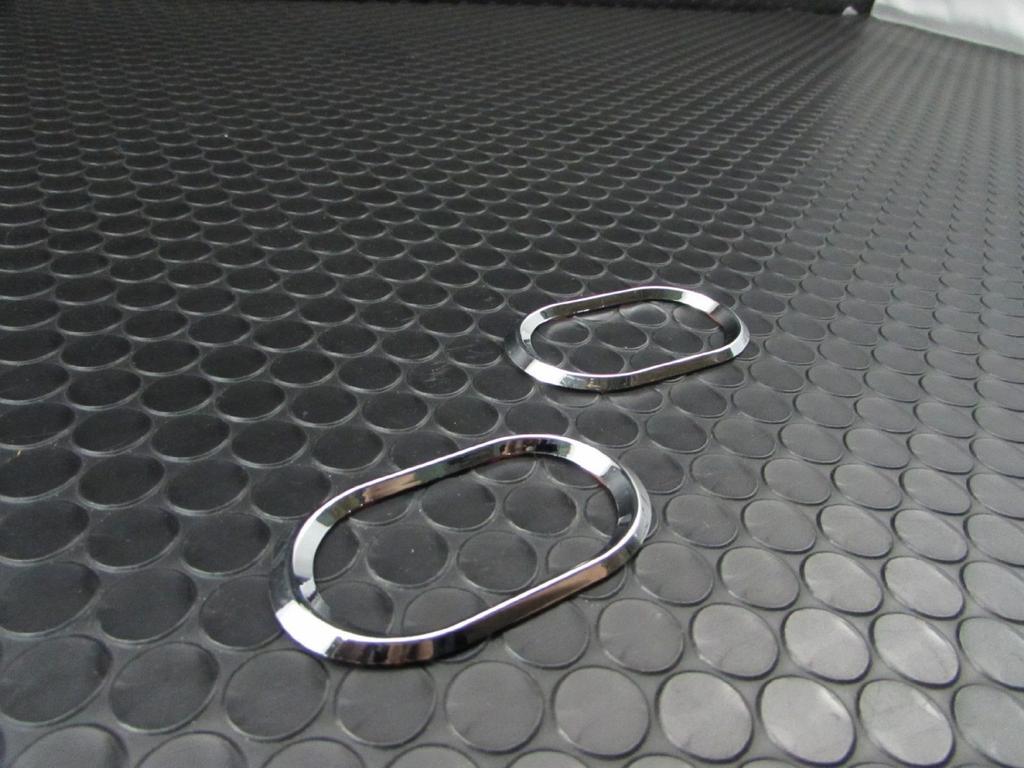 BRIGHTZ Chrome Side Marker Rings Type A for Mira Gino L700S/L710S [SID-RIN-048] (Part Number 16154)