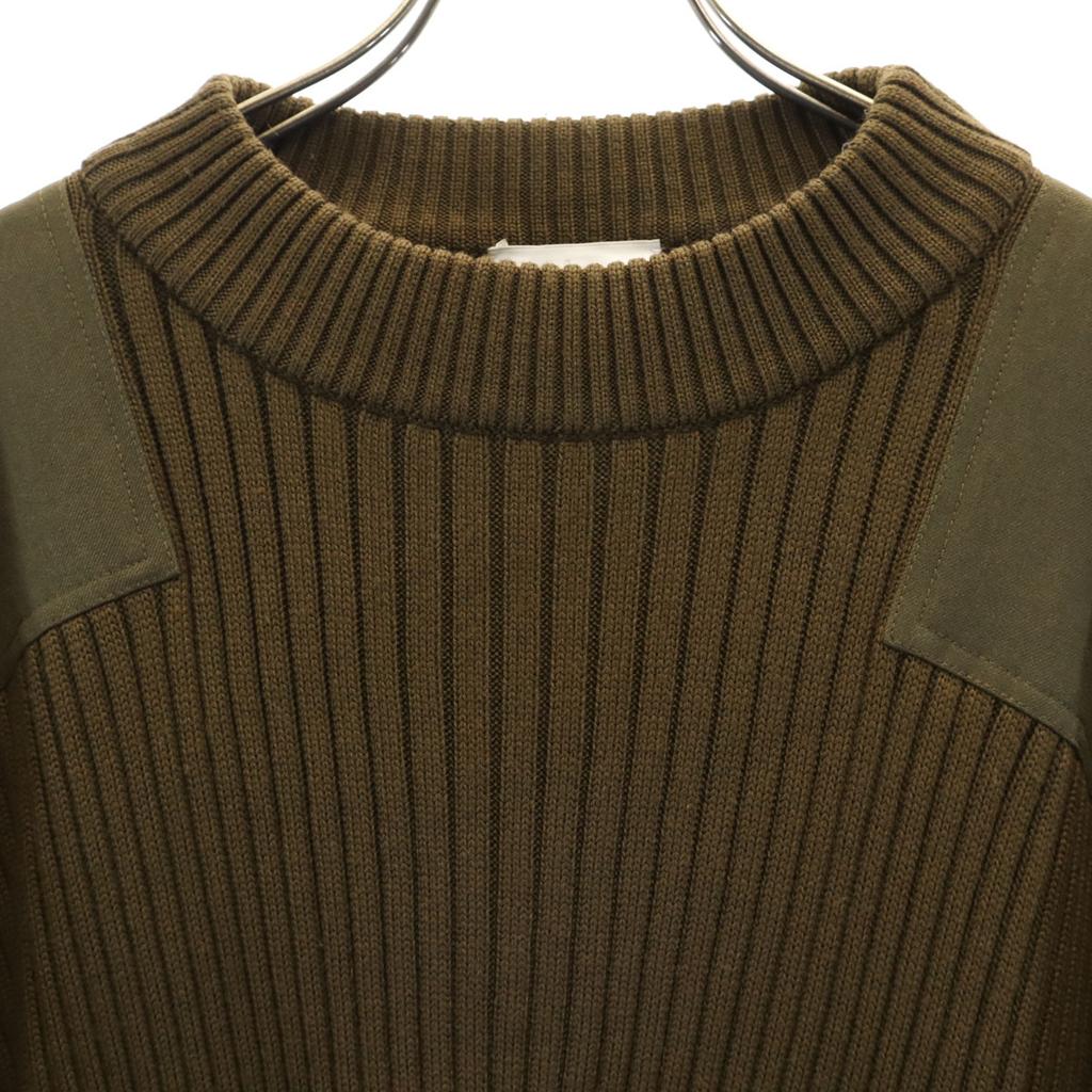 HYKE knit poncho Khaki Brown Women Used