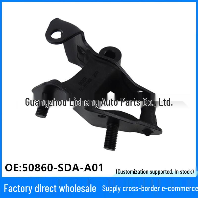 Honda Accord Lower Left Engine Mount Rubber, 50860-SDA-A02. Linghuo