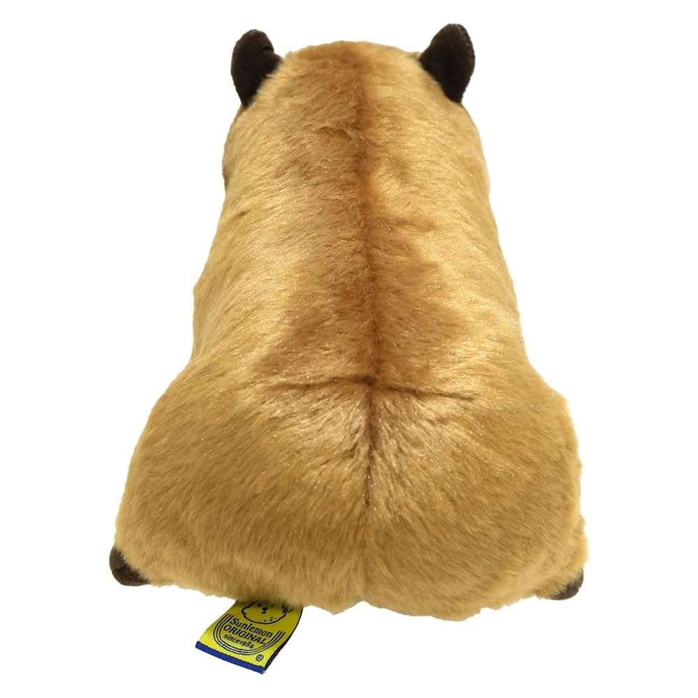Sunlemon Fluffies Capybara Plush Toy Medium 19x26x16cm Cute Animal Stuffed Toy