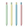 4Pcs Flower Retractable Gel Pen School Stationery Supplies for Women Student Writing Noting Journaling