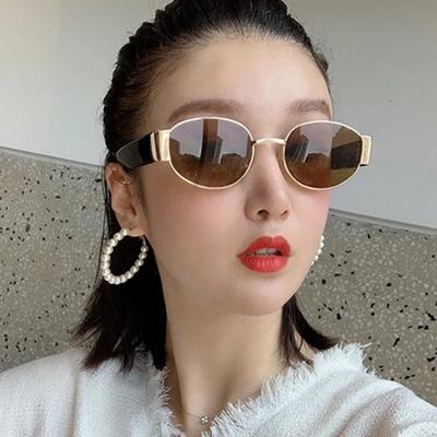 Narrow Men'S Sunglasses Fashion Rectangle Glasses Women Metal Luxury Brand Sun Glasses Men Vintage Uv400 Eyewear