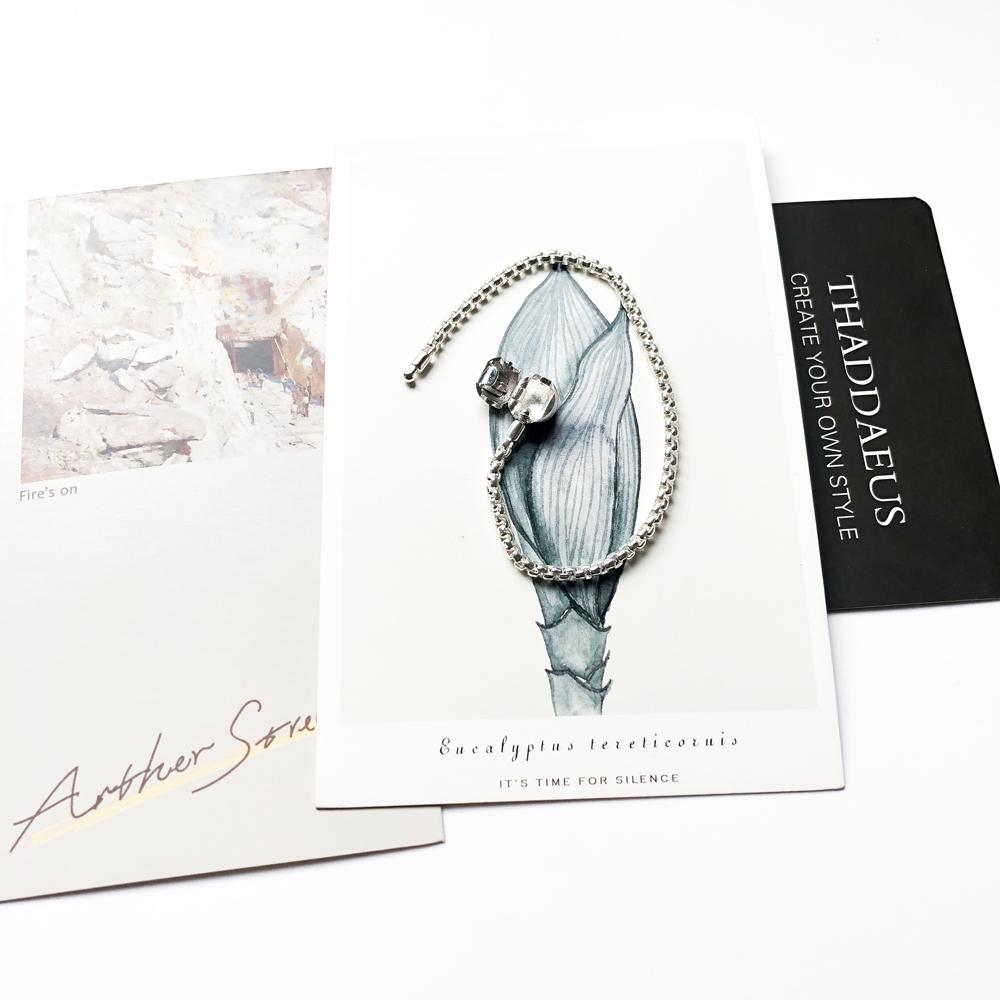 Bracelets Rose Gold Link Chain 925 Silver Fashion Jewelry For Women Men Trendy Europe Style Karma Diy Gift