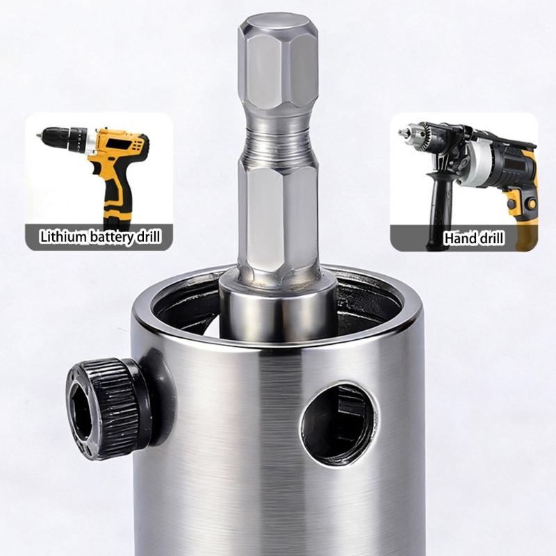 Professional Grade Thread Removal Tool With Hexagonal Handle For Enhancing Grip And Precise Operation In Industrial Setting