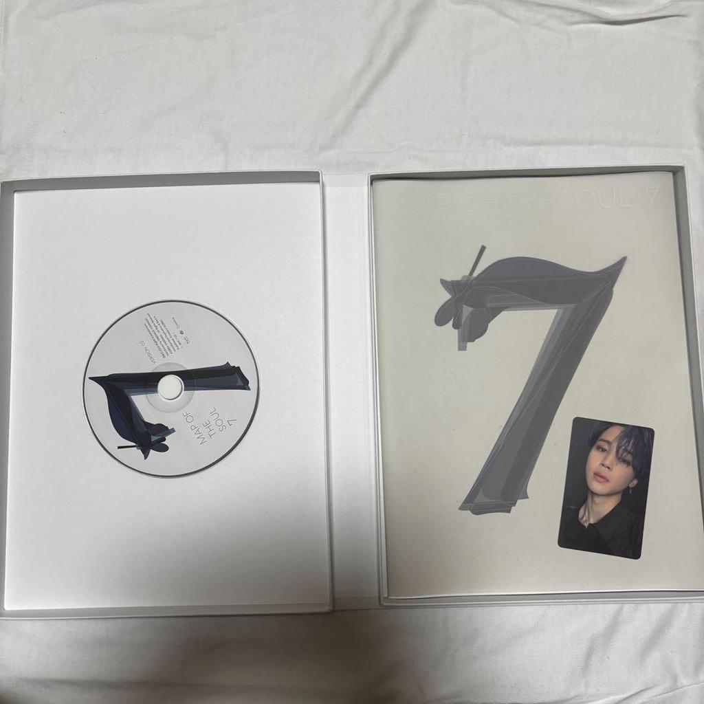 [USED] MAP OF THE SOUL 7 VERSION with Clear File