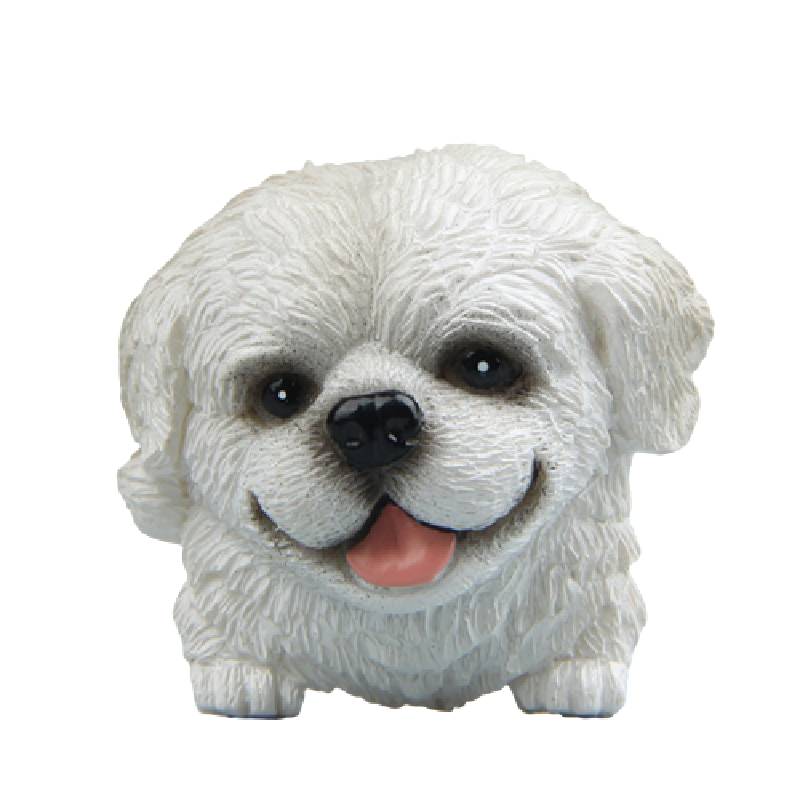 

Фигурка Собака Смола Декорация Корги Бульдог Пудель Чихуахуа Хаски Бишон Фризе White Poodle