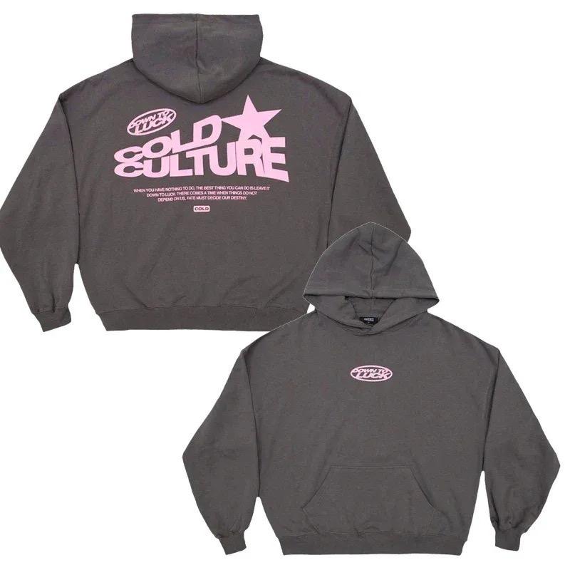 

Y2K Классический Повседневный Харадзюку Хип-Хоп Готический Принт с Буквенным Узором Худи Большого Размера Мужские и Женские Толстовки S