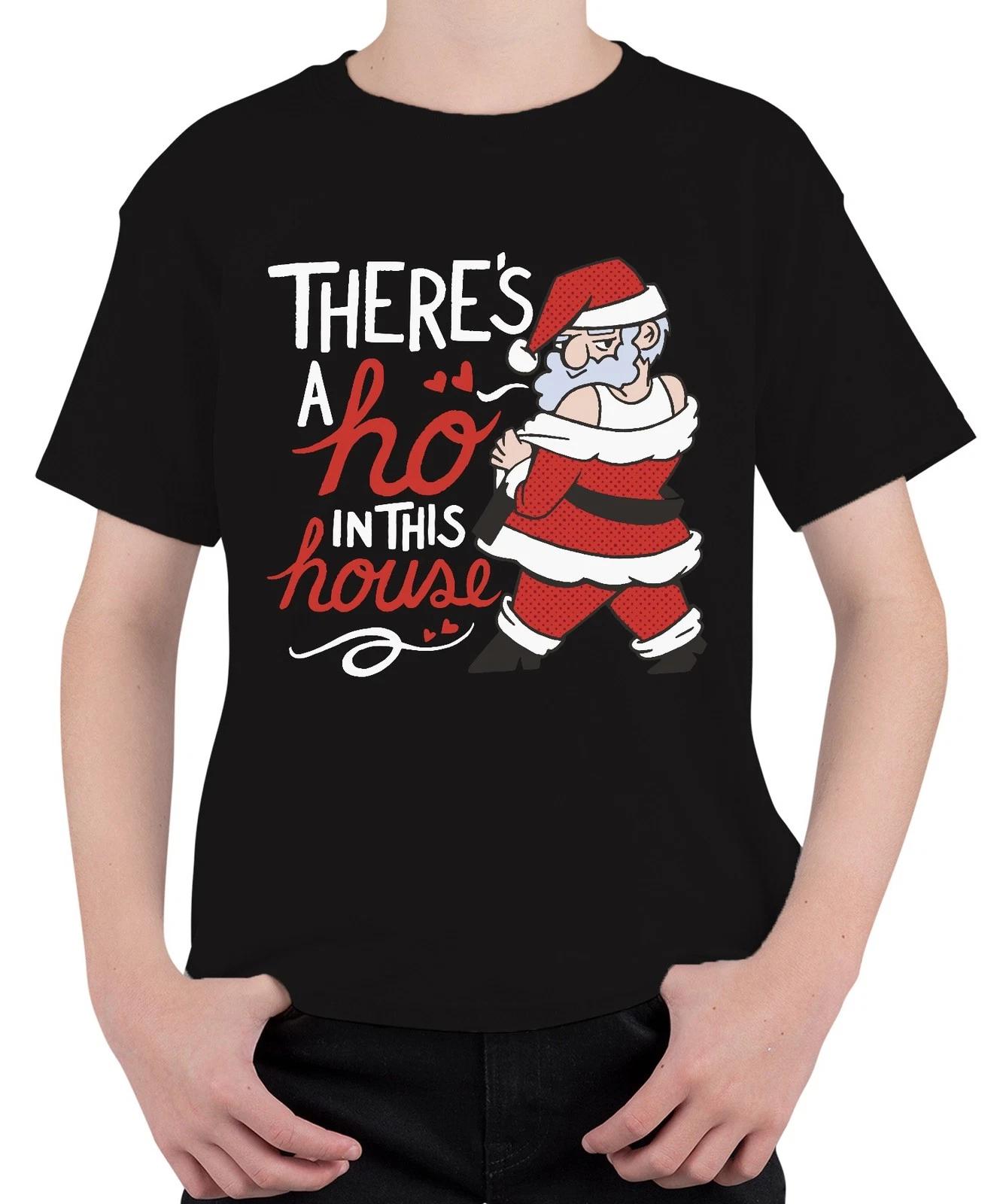 There s a ho in this house Santa - Weihnachten Weihnachtsgeschenk Christmas Unis L