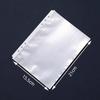50pcs A5 Transparent File Holder Binder Card Pouch 6 Holes Bags Loose Leaf Document Sheet Protectors Storage Organizer Pockets