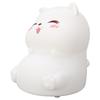 Silicone Night Lamp Cute Cat Tap Control   Color Rechargeable Soft Night Light for Bedroom