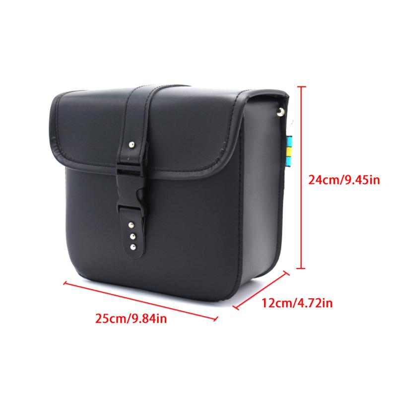 Retro PU Leer Motorfiets Zadeltas Zadeltassen Pouch Opbergkoffer Zijbagage Tank Koffer Waterdichte Motorfiets Accessoires