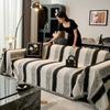 Chenille Sofa Towel Blanket Sofa Cover Universal Anti Cat Scratch Sofa Cover Living Room Bohemian Style 1/2/3/4 Seater