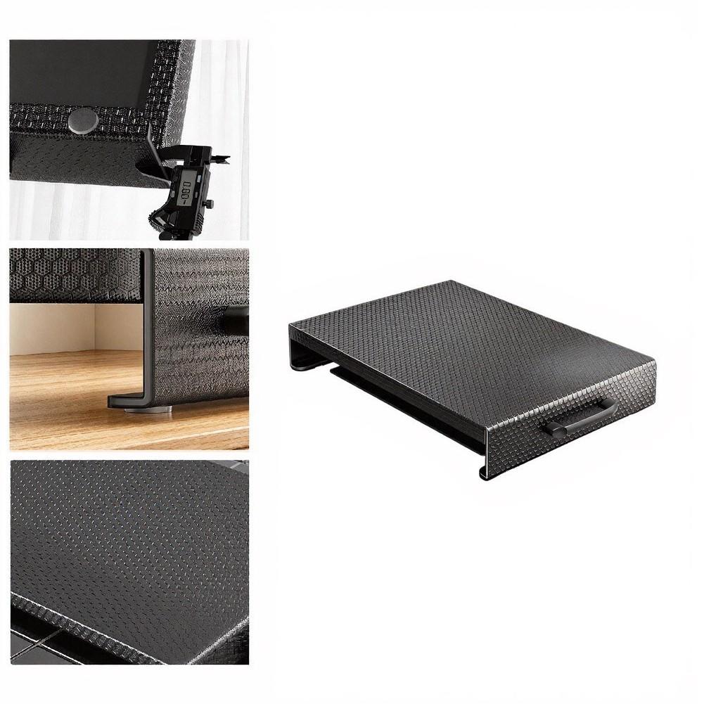 Thickened Carbon Steel Stove Top Cover for Gas and Electric Cooktops For Kitchen Countertop Protector Black 5CM 7CM