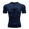 Men's Compression Fitness Sport T-shirt, Tribal Dragon Print