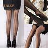 Leggings Collant Calzamaglie Calze Jacquard con Tatuaggio Sexy da Donna Lettera d'Amore Inglese per Femmina