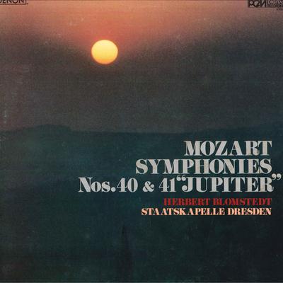 LP Record HERBERT BLOMSTEDT, STAATSKAPELLE DR - Mozart: Symphonies Nos. 40, 41 Jupi OF7041ND DENON 1982 Unknown Classical Used