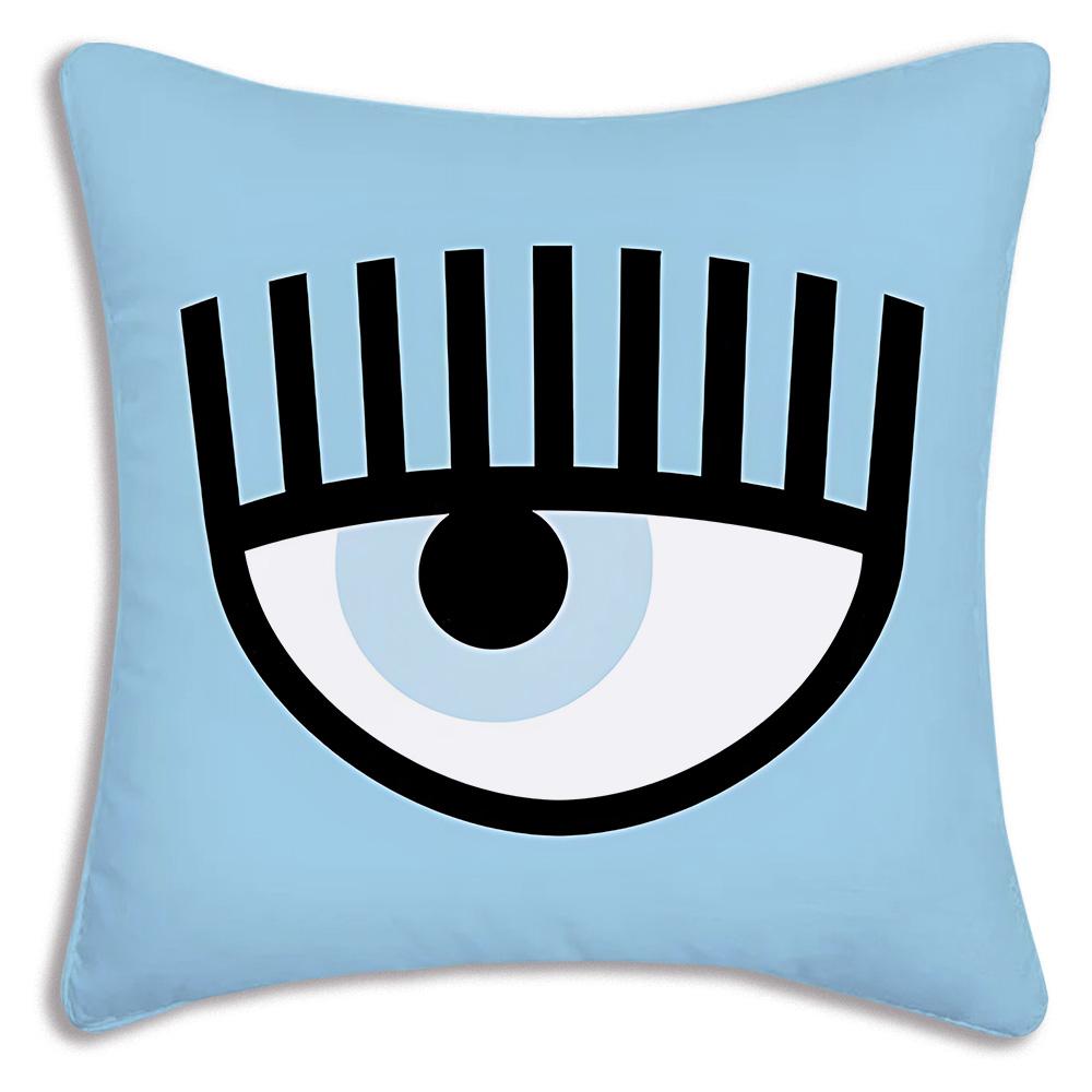 Hot Eyes Pillow Covers Cartoon Sofa Decorative Home C-Chiara Double-sided Printing Short Plush Cute Cushion F-Ferragnies Cover