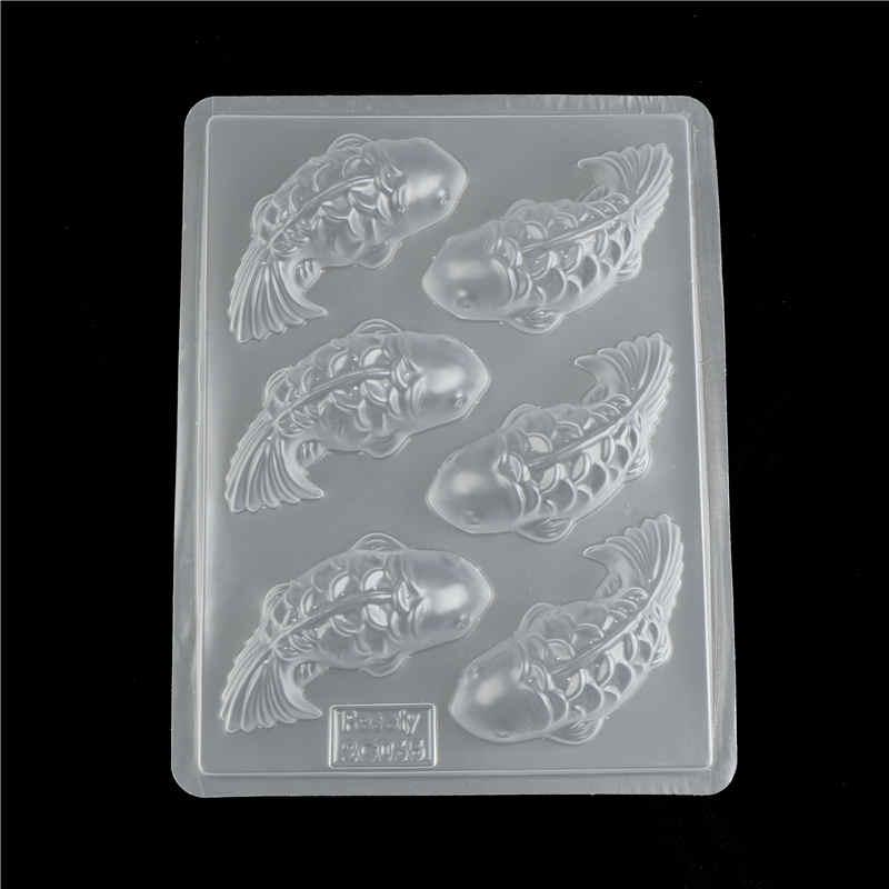 3D Carp Fish Cake Chocolate Mould For Jelly Sugarcraft Rice Cake Baking Tools
