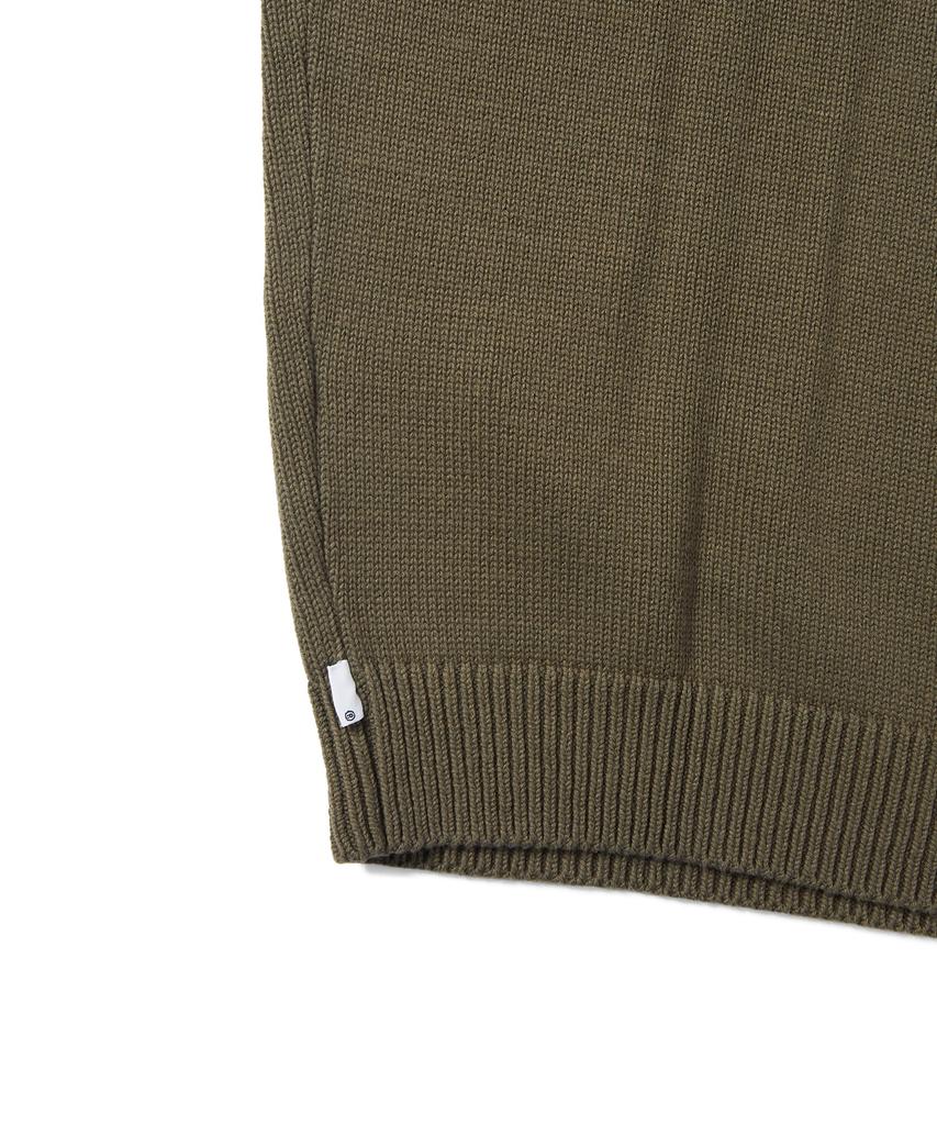 THISISNEVERTHAT Fortuna N-Logo Sweater Olive