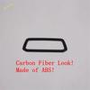 For BMW 3 Series G20  - 2024 Carbon Fiber Style Car Interior Headlight Switch Frame Cover Sticker Trim Decoration Sticker