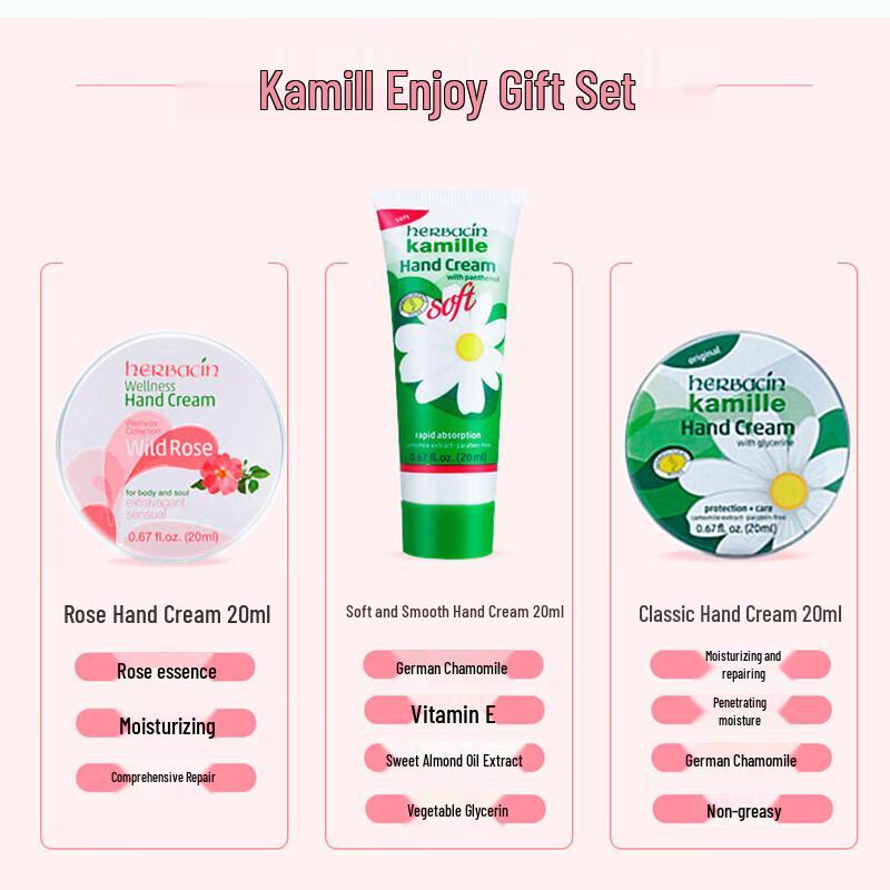 Herbacin Chamomile Hand Cream & Gift Sets