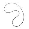 1Pcs 284mm Dia Turntable Rubber Drive Belt 2mm Width Phonograph Belt  Belt-Driven Turntables