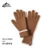 Winter Wool Knit Cycling Gloves Touchscreen Compatible Windproof Warm Full Finger Outdoor Sports DZ149