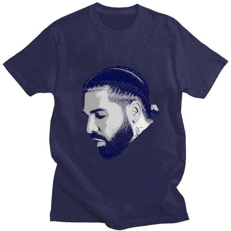 Vintage Rapper Drizzy Drake Print 100% Cotton T-shirt Unisex Casual Cott