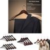 Durable Wooden Hangers Pack With Wide Profile For Clothing Stores And Home Wardrobes