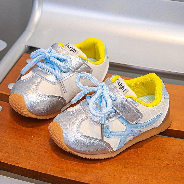 Children's sports shoes 2025 new spring and summer breathable single net shoes girls German training shoes boys Forrest Gump shoes Internet celebrity 